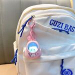 Luminous Kitten Bear Keychain - Glowing Backpack Charm & Night Light - Image 3