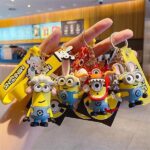 Minions Cartoon Anime Doll Keychain
