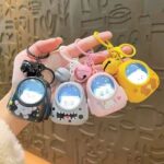 Luminous Kitten Bear Keychain - Glowing Backpack Charm & Night Light